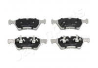 Brake Pad Set, disc brake PA-0528AF Japanparts