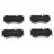 Brake Pad Set, disc brake PA-0530AF Japanparts