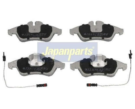 Brake Pad Set, disc brake PA-0537AF Japanparts