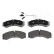 Brake Pad Set, disc brake PA-0540AF Japanparts, Thumbnail 2