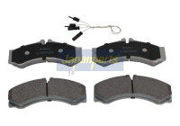 Brake Pad Set, disc brake PA-0540AF Japanparts