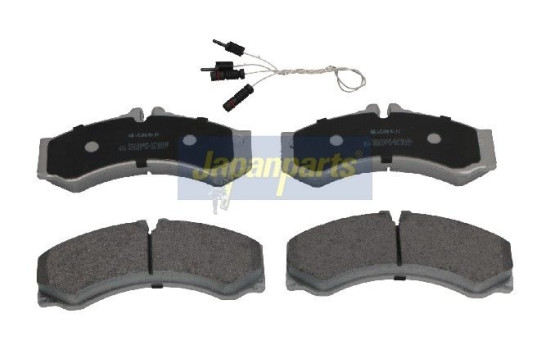 Brake Pad Set, disc brake PA-0540AF Japanparts
