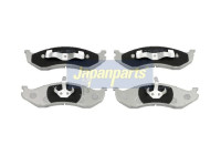 Brake Pad Set, disc brake PA-057AF Japanparts