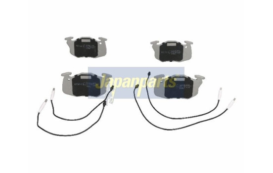 Brake Pad Set, disc brake PA-0602AF Japanparts