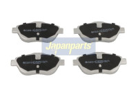 Brake Pad Set, disc brake PA-0608AF Japanparts