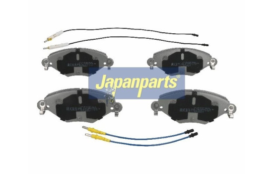 Brake Pad Set, disc brake PA-0616AF Japanparts