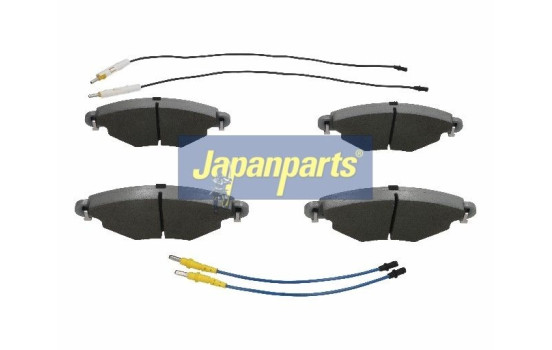 Brake Pad Set, disc brake PA-0616AF Japanparts, Image 2