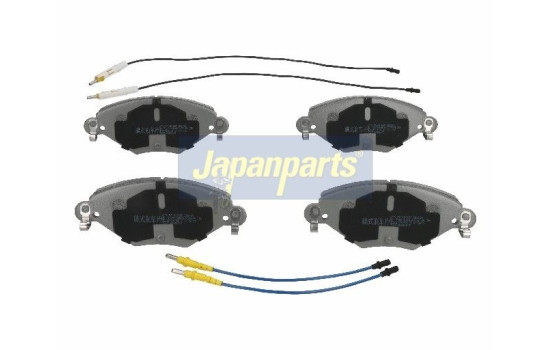 Brake Pad Set, disc brake PA-0616AF Japanparts