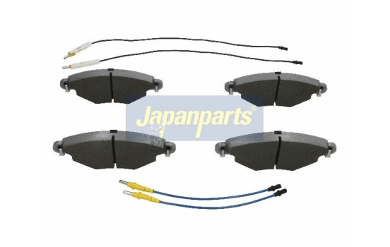 Brake Pad Set, disc brake PA-0616AF Japanparts, Image 2