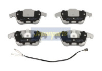 Brake Pad Set, disc brake PA-0618AF Japanparts