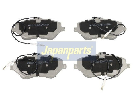 Brake Pad Set, disc brake PA-0619AF Japanparts