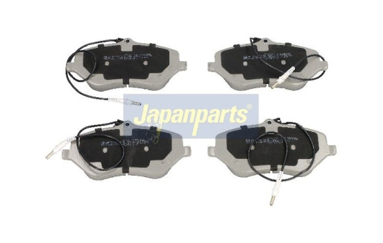 Brake Pad Set, disc brake PA-0619AF Japanparts