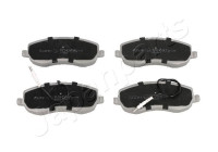 Brake Pad Set, disc brake PA-0621AF Japanparts