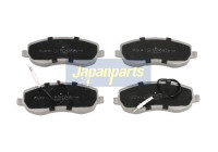Brake Pad Set, disc brake PA-0621AF Japanparts