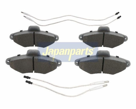 Brake Pad Set, disc brake PA-0628AF Japanparts, Image 2