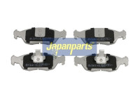Brake Pad Set, disc brake PA-0633AF Japanparts