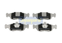 Brake Pad Set, disc brake PA-0633AF Japanparts
