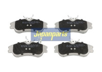 Brake Pad Set, disc brake PA-0643AF Japanparts