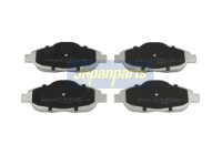 Brake Pad Set, disc brake PA-0644AF Japanparts