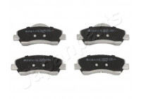 Brake Pad Set, disc brake PA-0645AF Japanparts