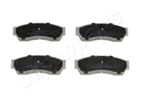 Brake Pad Set, disc brake PA-080AF Japanparts