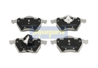 Brake Pad Set, disc brake PA-0906AF Japanparts