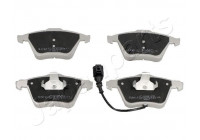 Brake Pad Set, disc brake PA-0909AF Japanparts