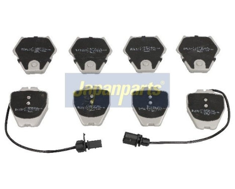 Brake Pad Set, disc brake PA-0912AF Japanparts