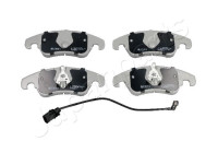 Brake Pad Set, disc brake PA-0916AF Japanparts