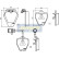 Brake Pad Set, disc brake PA-0920AF Japanparts, Thumbnail 2