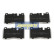 Brake Pad Set, disc brake PA-0924AF Japanparts