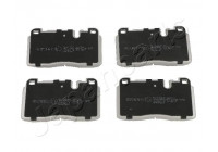 Brake Pad Set, disc brake PA-0924AF Japanparts