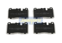 Brake Pad Set, disc brake PA-0924AF Japanparts
