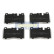 Brake Pad Set, disc brake PA-0924AF Japanparts