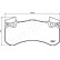 Brake Pad Set, disc brake PA-0926AF Japanparts, Thumbnail 2