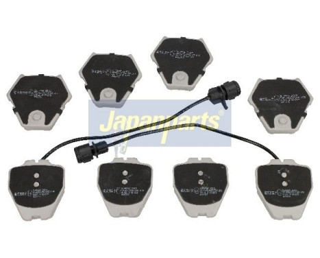 Brake Pad Set, disc brake PA-0928AF Japanparts