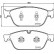 Brake Pad Set, disc brake PA-0930AF Japanparts, Thumbnail 2