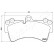 Brake Pad Set, disc brake PA-0931AF Japanparts, Thumbnail 2