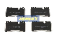 Brake Pad Set, disc brake PA-0933AF Japanparts