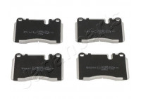 Brake Pad Set, disc brake PA-0933AF Japanparts