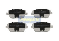 Brake Pad Set, disc brake PA-0935AF Japanparts