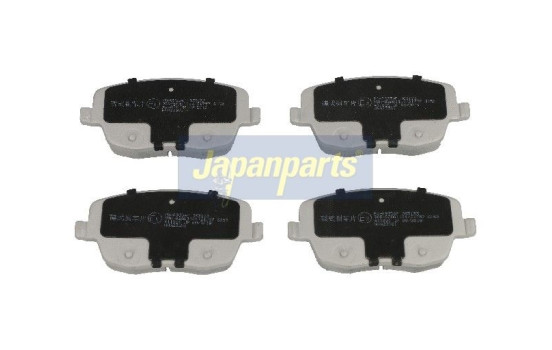 Brake Pad Set, disc brake PA-0935AF Japanparts