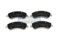 Brake Pad Set, disc brake PA-0940AF Japanparts