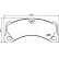 Brake Pad Set, disc brake PA-0948AF Japanparts, Thumbnail 2