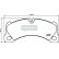 Brake Pad Set, disc brake PA-0948AF Japanparts, Thumbnail 2