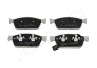 Brake Pad Set, disc brake PA-0953AF Japanparts