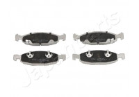 Brake Pad Set, disc brake PA-097AF Japanparts