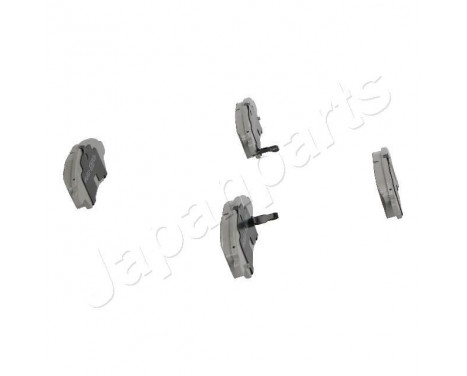 Brake Pad Set, disc brake PA-1002AF Japanparts, Image 2