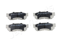 Brake Pad Set, disc brake PA-101AF Japanparts