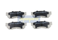 Brake Pad Set, disc brake PA-101AF Japanparts